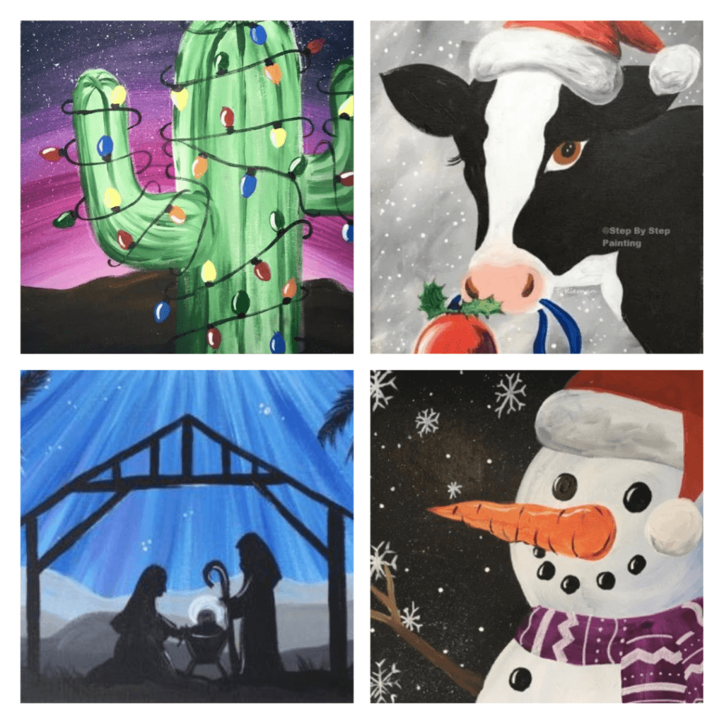 December Guided Canvas